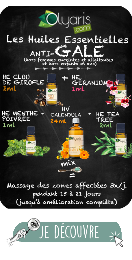 Huile Essentielle de Tea Tree contre la Gale - Olyaris